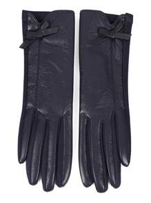 Găng tay mùa đông dày dặn và lót nhiệt cho nữ khi lái xe và đi xe, màn hình cảm ứng, phong cách Hàn Quốc, găng tay ngoài trời ấm áp có trang trí nơ dễ thương cho ngày lễ tình nhân Halloween - Nhiều màu - Xem 9