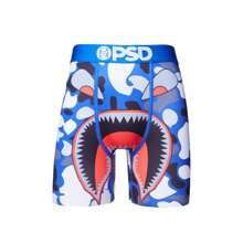 Warface LA Boxer Briefs Blue Camo Men's Underwear 421180028 - 藍色 - 查看 2