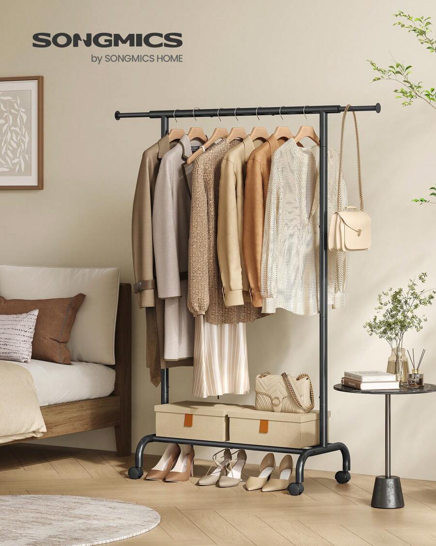 SONGMICS Coat Racks - Black - View 1
