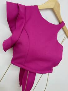 Women Tops - Màu Hồng Tươi - Xem 2