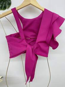Women Tops - Màu Hồng Tươi - Xem 3