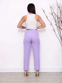 Women Pants - tử đinh hương - Xem 5