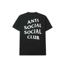 Anti Social Social Club Camiseta negra con logotipo - Colección SS21 ASSC - Negro - Ver 1