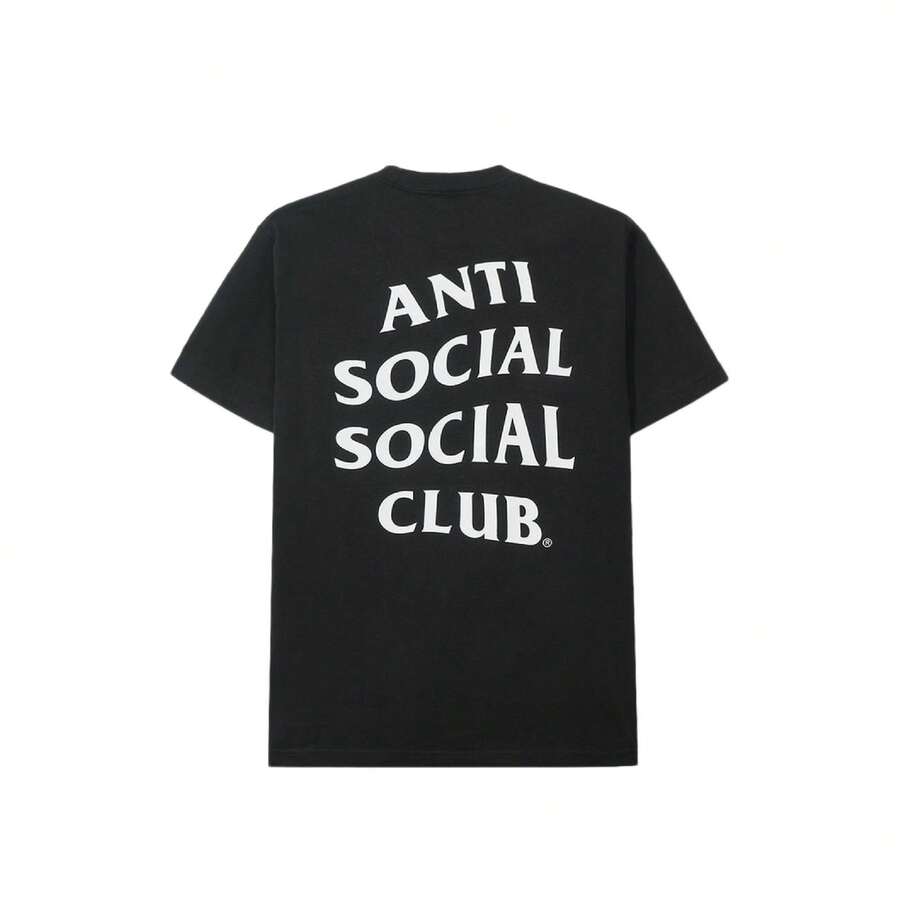 Anti Social Social Club Camiseta negra con logotipo - Colección SS21 ASSC - Negro - Ver 1