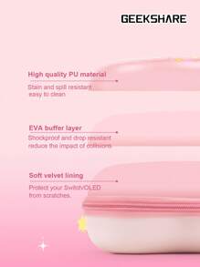 GeekShare Cute Winged Star Shaped Sci-Fi Novelty Gadget Pouch