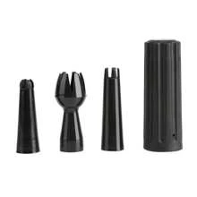 Garrafa Sifão Chantilly Gourmet Profissional 500ml 3 Bicos - Preto - Visão 7
