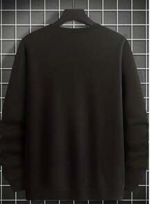 Men Sweatshirts - 黑色 - 查看 2