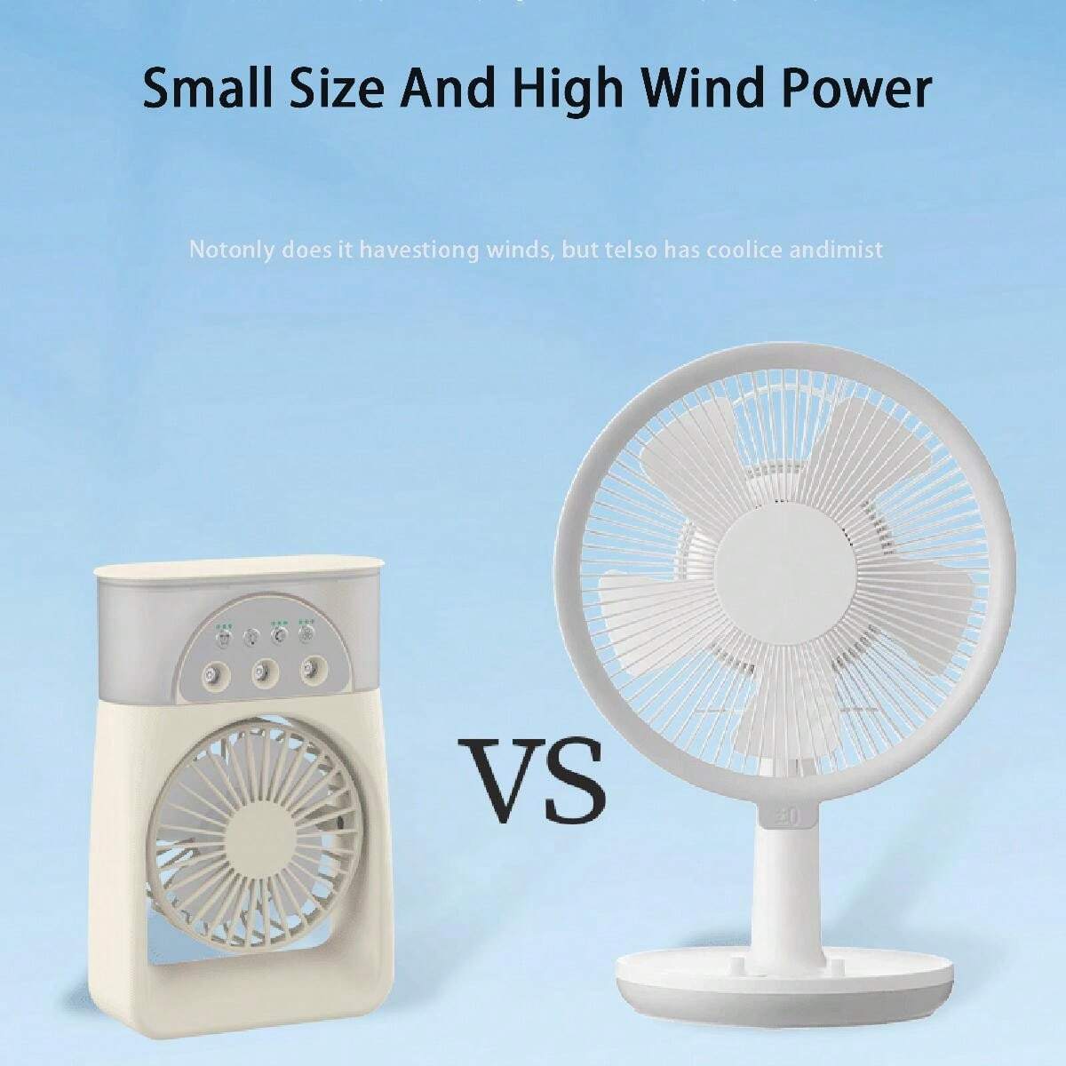 Ventilador De Techo USB Para Camping - Portátil Con Luz Nocturna Y Control Remoto, Ideal Para Tiendas Y Exteriores