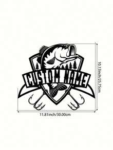 فن حائطي مخصص للصيد بالصنارة للكلب القرش، لافتة ديكور حائطية مزرعة شخصية، اسم معدني لتزيين حائط قابل للتخصيص، مناسبة للفناء/الفناء الخلفي/الهدايا