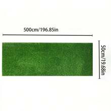 1入組藝術綠草地墊，適用於婚禮、室外足球場裝飾、陽台、院落、花園景觀、人造草坪 - 綠色 - 查看 14
