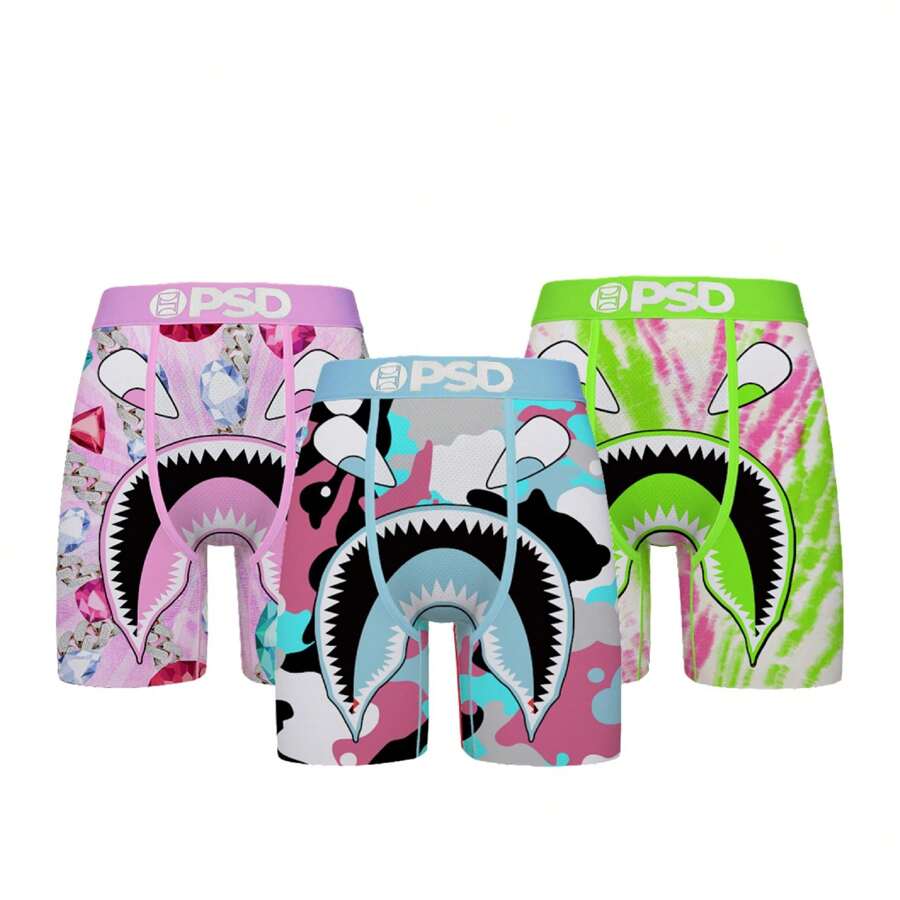 Warface 3-Pack Boxer Briefs Multicolor Men's Underwear 322180133 - Nhiều màu - Xem 1