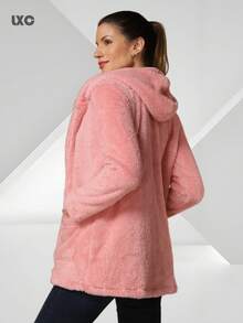 Women Coats - Hồng - Xem 4