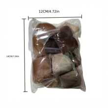 1 Roll, 10 Colors Brown Animal Series Wool Fibre Wool Roving For Needle Wool Felt DIY - Brown Color - View 2