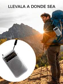 MINI PORTABLE RADIO - الأسود - مشاهدة 3