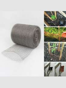 Garden Copper Mesh Roll For Mice Rat Rodent Repellent, Sturdy Copper Wool Mouse Trap For Bat Snail Bird Control