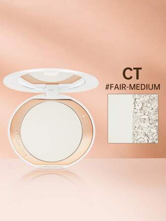  CHARLOTTE TILBURY AIRBRUSH 亮白无瑕妆容#白皙-中等 9g 0.31 盎司，适合所有肤质 Y2K 彩妆派对海滩旅行度假露营户外礼物玫瑰时尚女孩化妆品角色扮演最佳旅行节日色彩花式校园学校魅力氛围