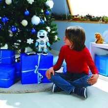 Powerman® Advanced STEM Robot With Quiz, Music, Games, Disc Shooting, Stories Incl Remote Control (English) - Multicolor - View 5