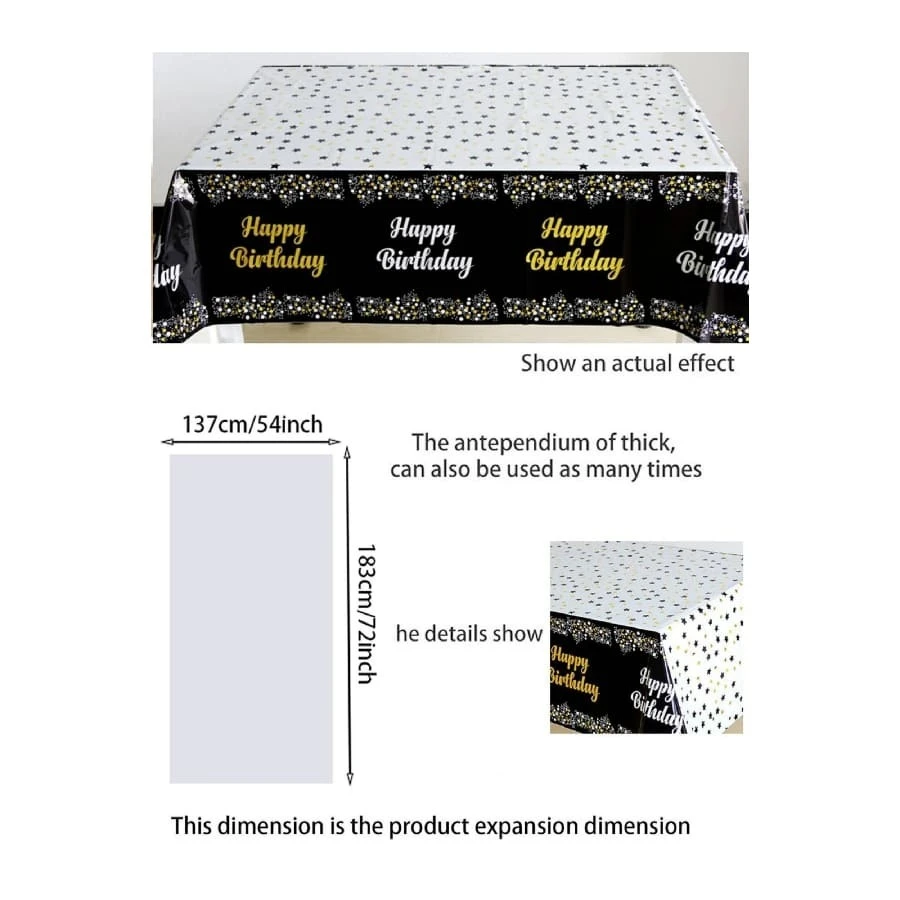 Tovaglie Per Feste A Tema Sirenetta - 3 Pezzi, Plastica Resistente, 177x109 Cm, Per Compleanni E Eventi - Foto 6