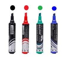 4pcs Liquid Ink,Push Button-Type Marker Pen Set,For Whiteboard Graffiti Back To School