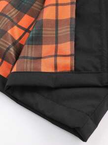 LEDUNTINO 【春夏】男士时尚拉链休闲户外夹克，运动风，纯色（酒红色、橙色），标语，男友礼物，男士轻便春秋夹克，带可拆卸帽子，秋冬字母印花夹克 - 黑色 - 查看 9