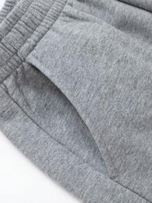 Balabala 童装裤子男童2024新年季节童装男童毛绒保暖休闲长裤子潮流