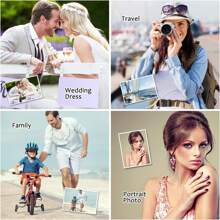 High Glossy Photo Paper For Inkjet Printer 3.5*5/4*6 Inch 200G 53Ib 100 Sheets Thick Photo Paper For Dye Ink