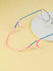 3pcs Silicone Anti-Slip Ear Hooks Adjustable Eyeglass Strings, Soft Eyewear Straps For Adults And Children, Eyeglasses Accessories Set