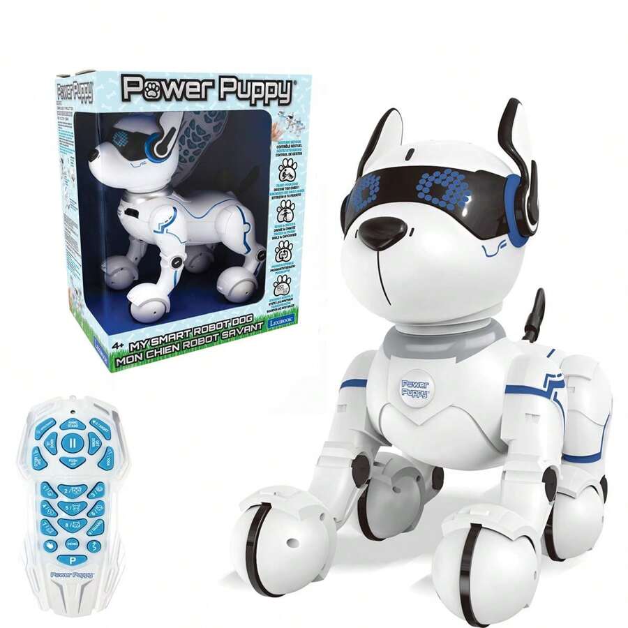 Power Puppy – My Smart Robotic Dog With Programming Function, Dance, Walk, Movements, Touch Sensors And Animal Imitation, Incl. Remote Control