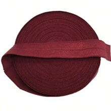 1 peça 5 jardas 15mm Fita Elástica Dobrável de Spandex para Aplique de Renda de Costura de Cintura de Acessório de Vestuário