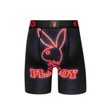 X  - RHD Neon Boxer Briefs Black/Red Men's Underwear 322180001 - màu đen - Xem 4