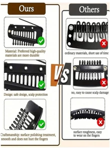 24pcs Stainless Steel Clips For Hats, Headscarves, Scarves, Fixing Clips, Wigs, Hair Pieces, Stainless Steel Elastic Bb Clips Suitable For Dupata Headscarves, Scarves, Wedding Veils, Wigs, Fixing Clips For Headscarves Claw Clips Hair Claws Hair Barrettes