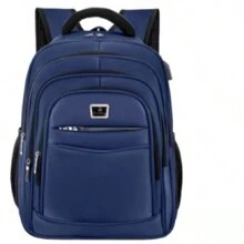 Men Functional Backpacks - 藍色 - 查看 1