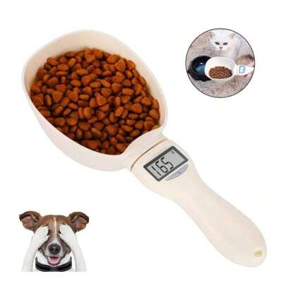 Colher Medidora Dosador Balança Digital Peso Alimentos Concha Cozinha Ração