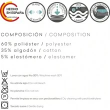 Eysa 提花弹性面料休闲扶手椅套 – 超柔软触感扶手椅套，为您的家提供保护和时尚 100% 西班牙制造 - 紅色 - 查看 3