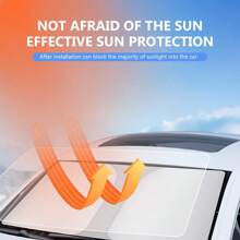 Parasoles para Coche Ventana Delantera Para Automóvil,Parasol plegable para parabrisas de automóvil,protege el interior para automóvil, sedán, SUV, parabrisas de camioneta - Blanco y Negro - Ver 9