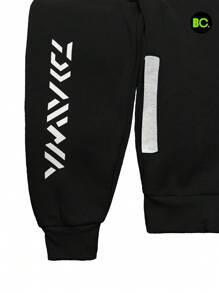 BIG CITY Sudadera Niño Juvenil Con Capucha Deportiva Para niño Combinada Hoodie - Rojo - Ver 5