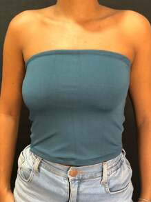 Women Tops - Bleu canard - Voir 1