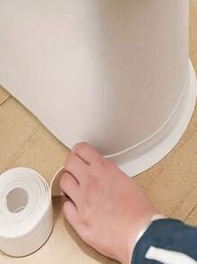 1 Rolo de Fita Decorativa de PVC para Vedação com 3,2m de Comprimento, Fita Adesiva Decorativa, Usada para Acessórios de Cozinha, Vedação de Chuveiro e Banheira, Fita Vedante, Adesivo de Parede Impermeável Autocolante, Fita para Borda de Pia (2,2cm/0,87 polegadas), Papel de Parede Impermeável, para Decoração de Sala de Estar, Decoração de Dormitório, Suprimentos de Volta às Aulas, Decoração de Halloween, Adesivos, Decalque de Parede, Decalque de Vinil para Decorações Domésticas, Itens de Decoração de Primavera para Renovar sua Casa, Adesivos de Decoração Rama