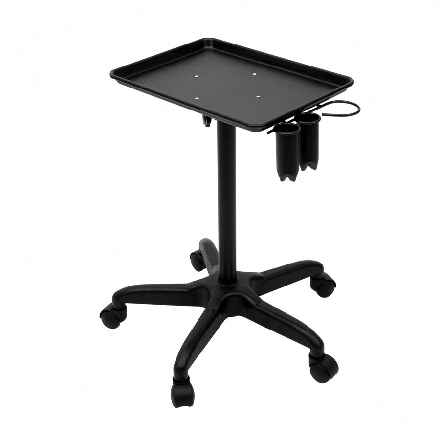 YUNRUX Storage Island & Carts - Black - View 1