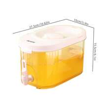 Drink Dispenser, Water Dispenser, Drink Container With Filter, Beverage Dispensers For Fridge, Bar, Party & Daily Use, Milk, Juice, Tea, Containers Lids, Iced Tea, - Multicolor - View 11