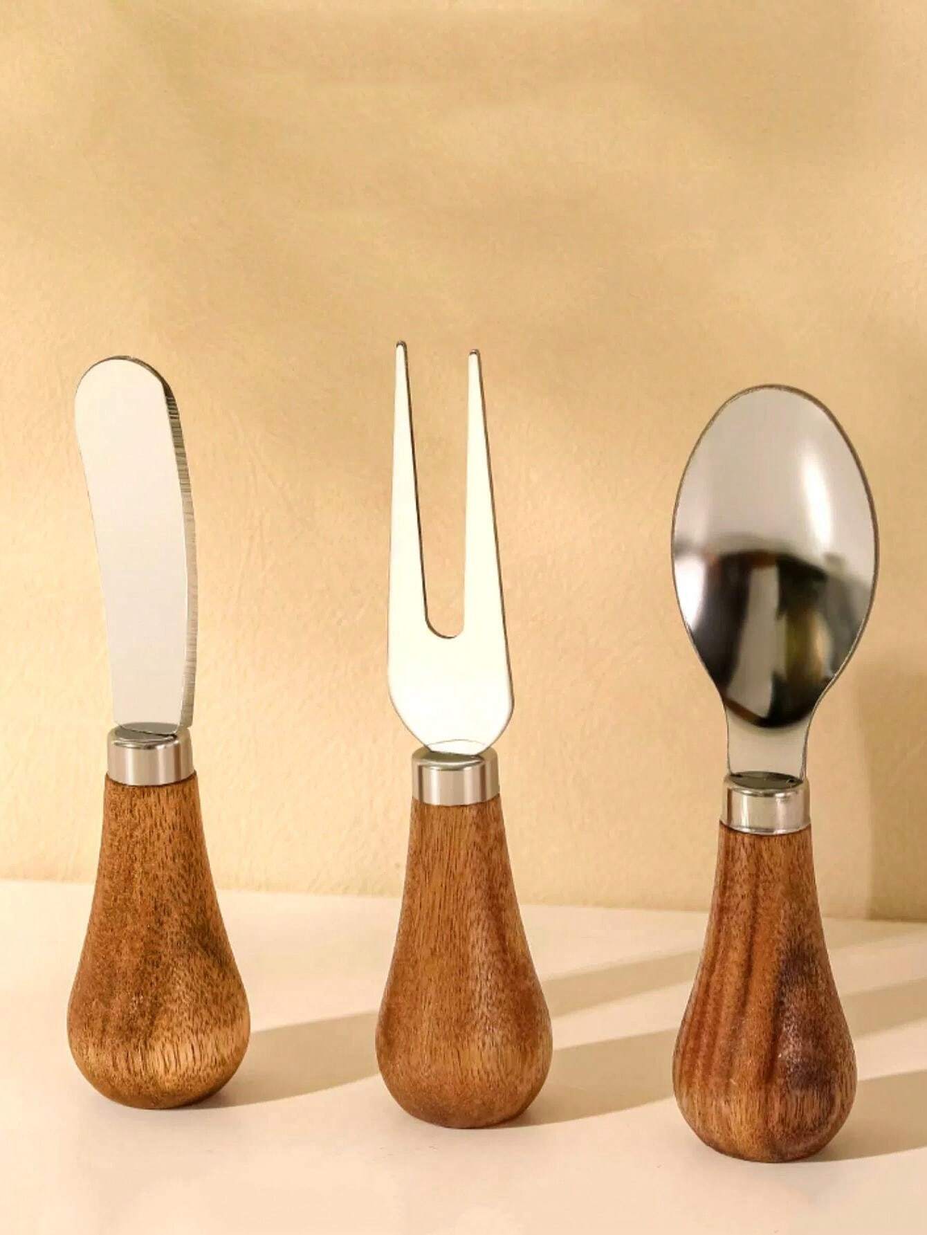 Spatule Crepe OUNONA 6pièces Spatule Et Étaloir à Crêpes Outil à Étaler Bois Alimentaire Facile à Nettoyer Prendre Main Kit Ustensiles Crêpes