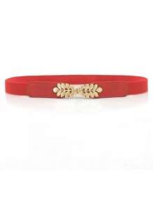 4pcs Fashionable Simple Elastic Belts, Elastic Waistbands For Dress Decoration, Suitable For Women's Dresses Summer, School Fall, Autumn, Halloween - Multicolor - View 10