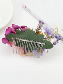 Trang trí Hoa Lược chải tóc Boho Đối với phụ nữ Hằng ngày Đồ trang trí - Nhiều màu - Xem 3