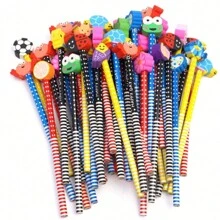 Small Gifts Class Prizes Creative Practical Gifts School Opening Small Gifts Random Cartoon Eraser - Multicolor - View 5