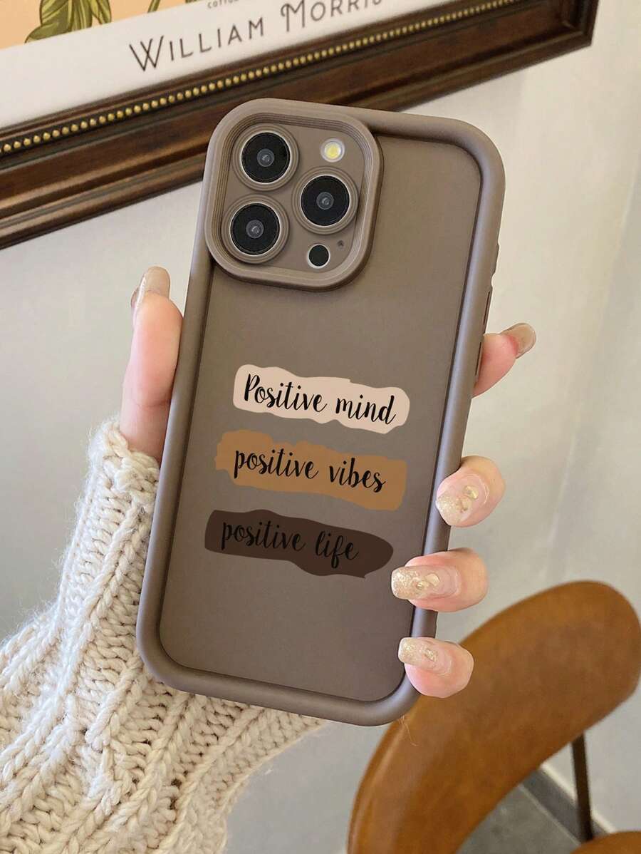 1pc Color Block Design Protective Phone Case With Microholes For Camera Protection, Compatible With Apple 11 Pro Max, 12 Pro Max, 13 Pro Max, 14 Pro Max, 15 Pro Max, 16 Plus, 16 Pro Max, Redmi, OPPO/Realme, VIVO, Infinix, Honor, One Plus