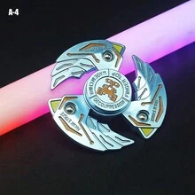 Finger Spinner Fidget Toy, Rotating Stress Relief Toy, Finger Gyro Toy - Multicolor - View 8