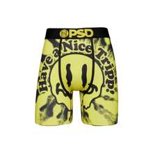 Acid Smile Boxer Briefs Yellow/Black Underwear 321180104 - Màu vàng - Xem 2