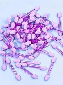 50 pezzi Set di spugne per arte di unghie a colori sfumati - Qualità professionale, pennello a doppia estremità, molletta per mano, adesivi e strass - Kit tutto in uno per design creativi ed effetti scintillanti