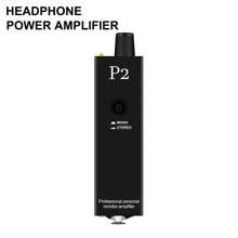 Mini Portable Headphone Amplifier With XLR To 3.5mm Audio Interface, Suitable For Stage Performances And Recording Studios. - Black - View 1