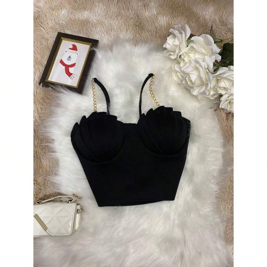 Women Tops - Black - View 1
